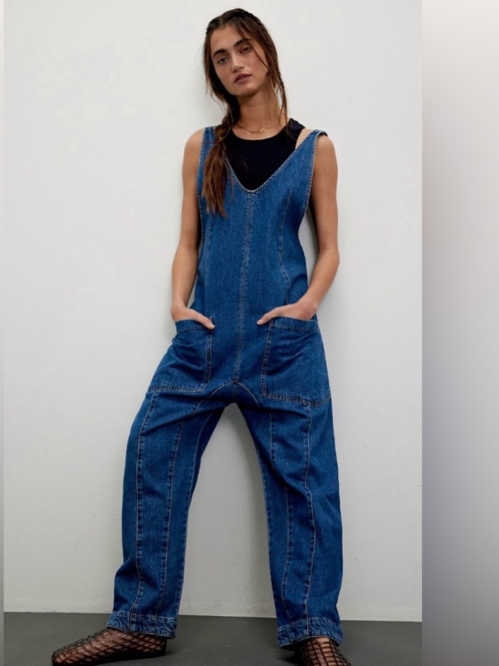 Free People We the free high roller jumpsuit